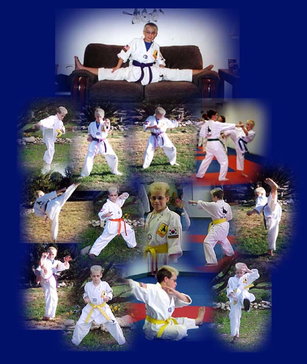 Josh in Tae Kwon Do